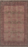 Momeni Banaras BNR-5 Hand Knotted Traditional Oriental Indoor Area Rug Pink 9'6" x 13'6" BANARBNR-5PNK96D6
