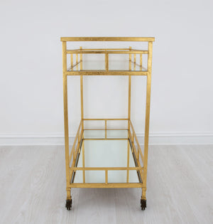 Zeugma Bar100 Gold Serving Cart