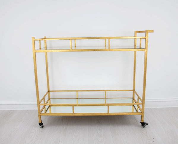 Zeugma Bar100 Gold Serving Cart