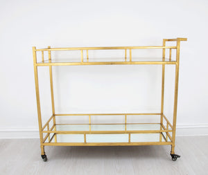 Zeugma Bar100 Gold Serving Cart