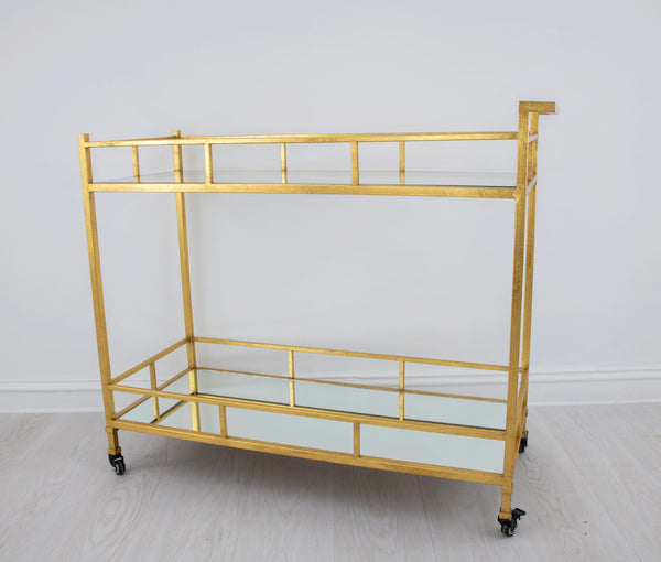 Zeugma Bar100 Gold Serving Cart