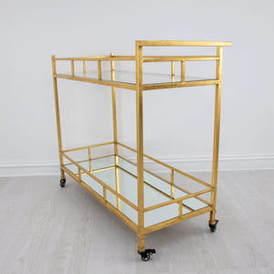 Zeugma Bar100 Gold Serving Cart