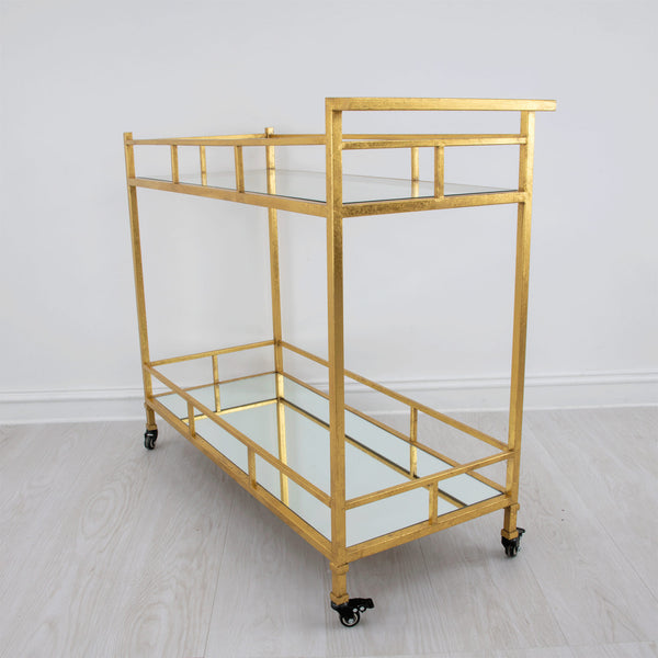 Zeugma Bar100 Gold Serving Cart