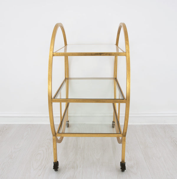 Zeugma BAR101 Gold Serving Cart