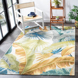 Barbados 500 Barbados 520 Outdoor Power Loomed 23% Polyester, 76% Polypropylene Rug Gold / Green