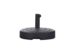 Eliana Round Umbrella Base, Water Injection Product Size 45.5 * 12.5 Cm, 14 Kg Water, Black"