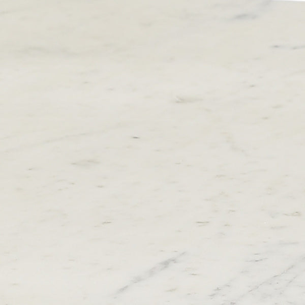 Dovetail Maz 39" Round Brushed Finished Iron Framed Marble Coffee Table BB019