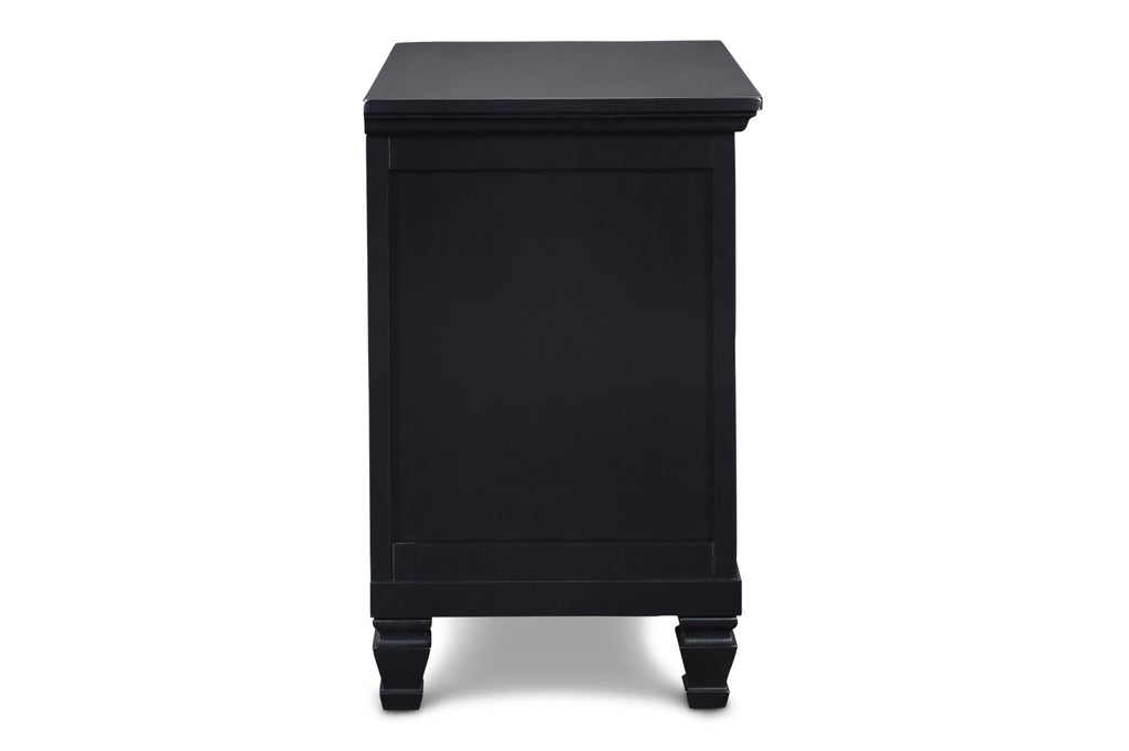 New Classic Furniture Tamarack Nightstand Black BB044B-040