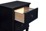 New Classic Furniture Tamarack Nightstand Black BB044B-040