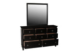 New Classic Furniture Tamarack Mirror Black BB044B-060