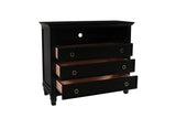 New Classic Furniture Tamarack Media Chest Black BB044B-078