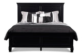 New Classic Furniture Tamarack Queen Bed - Black BB044B-315-FULL-BED