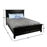 New Classic Furniture Tamarack Full Bed - Black BB044B-415-FULL-BED