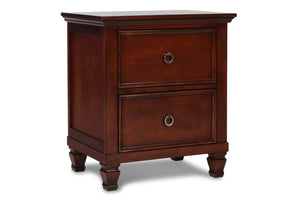 New Classic Furniture Tamarack Nightstand Brn Cherry BB044C-040