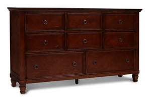 New Classic Furniture Tamarack Dresser Brn Cherry BB044C-050