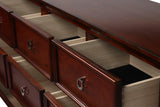 New Classic Furniture Tamarack Dresser Brn Cherry BB044C-050