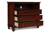 New Classic Furniture Tamarack Tv Consle Brn Cherry BB044C-078