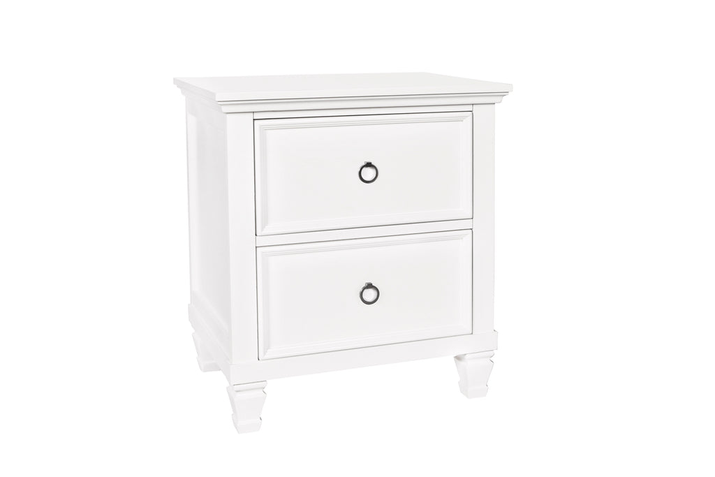New Classic Furniture Tamarack Nightstand White BB044W-040