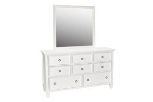 New Classic Furniture Tamarack Dresser White BB044W-050