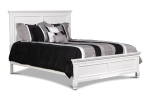 New Classic Furniture Tamarack King Bed - White BB044W-115-FULL-BED