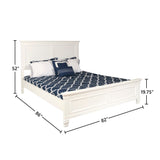 New Classic Furniture Tamarack King Bed - White BB044W-115-FULL-BED