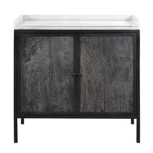 Dovetail Zara Gunmetal Mango Wood Iron and Sideboard BB145