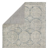 Barclay Butera by Jaipur Living Crescent Handmade Medallion Blue/ Gray Area Rug (10'X14')