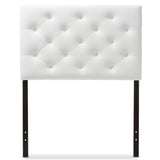 Viviana Modern Contemporary Upholstered Button Tufted Twin Size Headboard