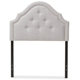 Cora Modern Contemporary Fabric Upholstered Twin Size Headboard