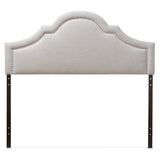 Rita Modern Contemporary Fabric Upholstered King Size Headboard