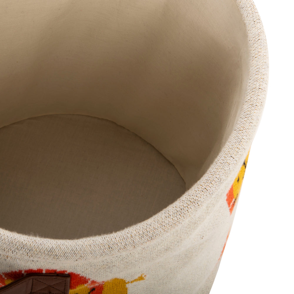 Safavieh Lenny Storage Basket in Red, Orange, Beige BBY6101A