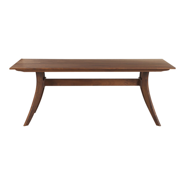 Moe's Home Florence Rectangular Dining Table Small Walnut