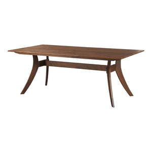 Moe's Home Florence Rectangular Dining Table Small Walnut