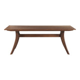 Moe's Home Florence Rectangular Dining Table Small Walnut