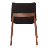 Moe's Home Deco Dining Chair Black-M2