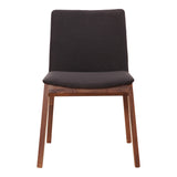 Moe's Home Deco Dining Chair Black-M2