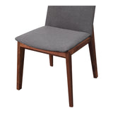 Moe's Home Deco Dining Chair Grey-M2