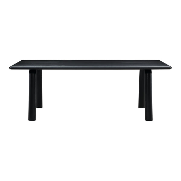 Malibu Dining Table Black Ash