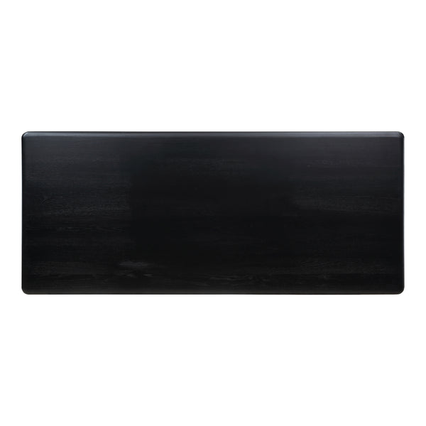 Malibu Dining Table Black Ash