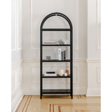 Moe's Home Eero Bookcase Black BC-1115-02