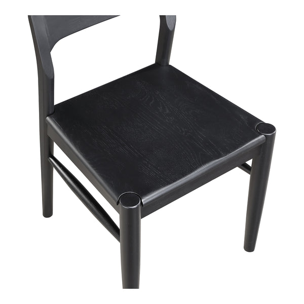 Moe's Home Owing Dining Chair Black-M2 BC-1123-02