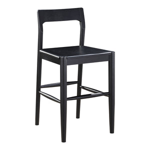 Moe's Home Owing Counter Stool Black BC-1124-02