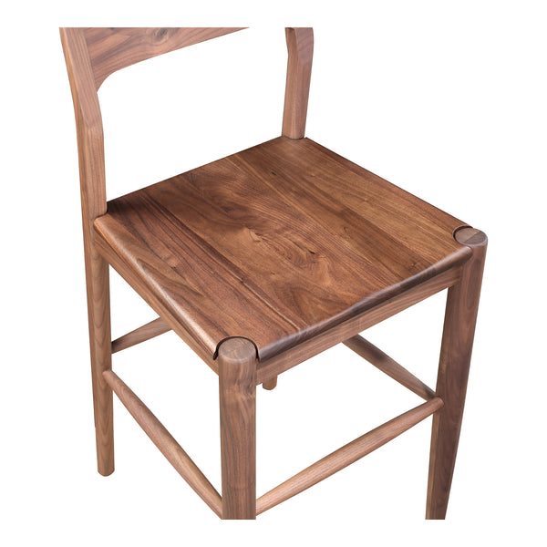 Moe's Home Owing Counter Stool Walnut BC-1124-03