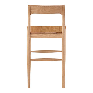 Moe's Home Owing Counter Stool Oak BC-1124-24
