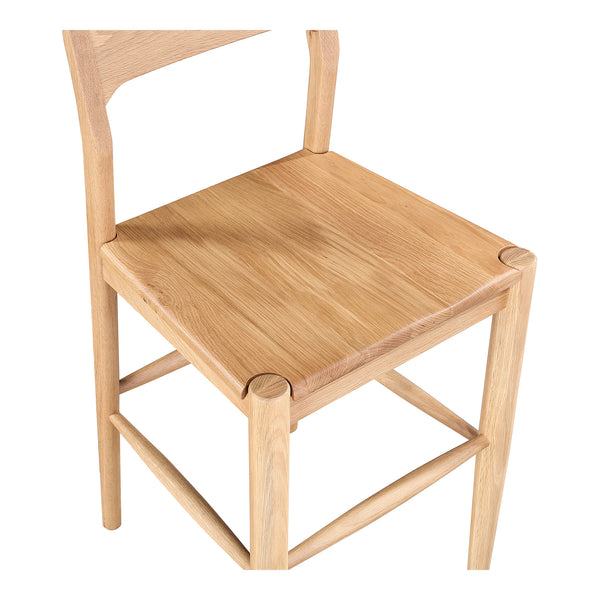 Moe's Home Owing Counter Stool Oak BC-1124-24