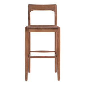 Moe's Home Owing Barstool Walnut BC-1125-03