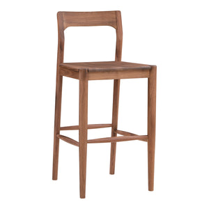 Moe's Home Owing Barstool Walnut BC-1125-03