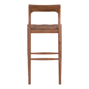 Moe's Home Owing Barstool Walnut BC-1125-03