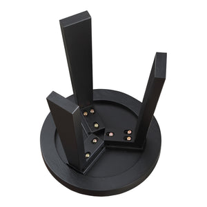 Moe's Home Lund Stool Black Oak BC-1126-02