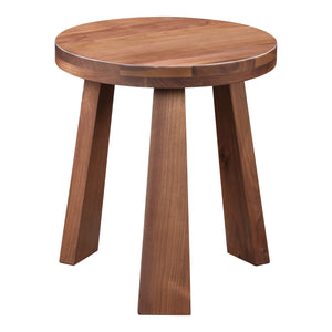 Moe's Home Lund Stool Walnut BC-1126-03